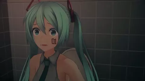 [DysonMMD] Miku ambushed by facehugger