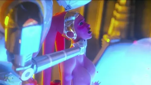 Droid Chokes + Fingerbangs Busty Twi'lek (Star Wars)