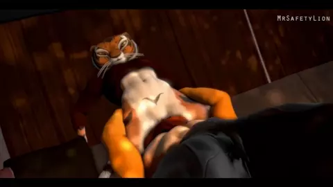 Master Tigress trains Simba [1080p]
