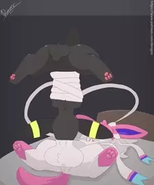 Sylveon and Umbreon [dengon]