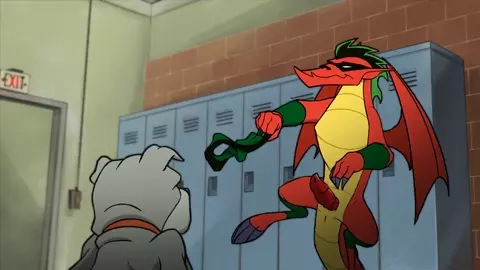 Jake In His Dragon Form Gets Fucked In The Ass By Fu Dog