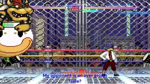 (Mugen) Bowser vs Falco