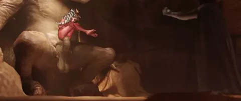 ZMSFM Ahsoka and Rancor (Sith Version)