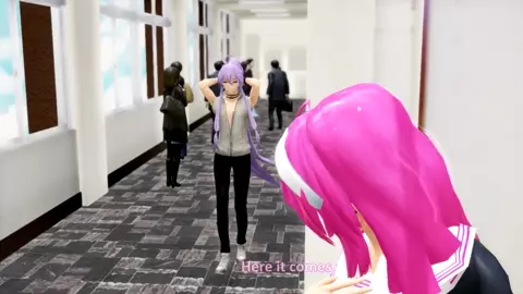 Luka solves her shyness problem