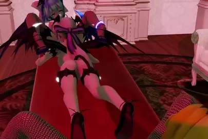 [Legacy] Haku, Rin and Miku - Succubus Orgy