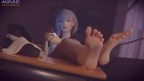 The sexy feet of overwatch PMV/HMV