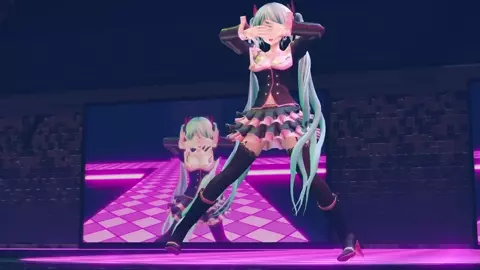 Miku strip dance [KazuNishi]