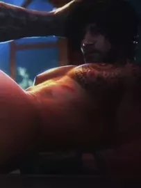 Resident evil : Carlos take some Dick