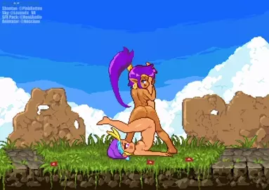 Shantae makes love with sky