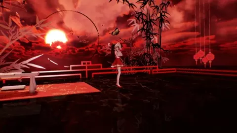 [Krag] Reimu Tougen Renka strip dance