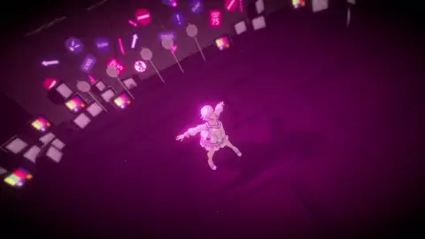 [KazuNishi] Pink Cat Strip dance