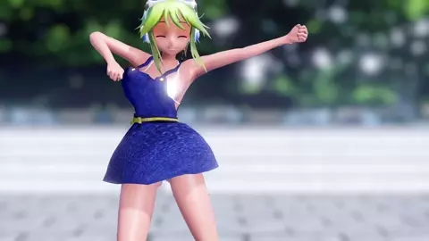 [KazuNishi] Gumi dancing and teasing