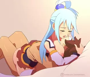 Aqua And Kazuma [Icecreamteam]