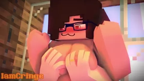Minecraft Cutie gets fucked by Mega Futa Cutie