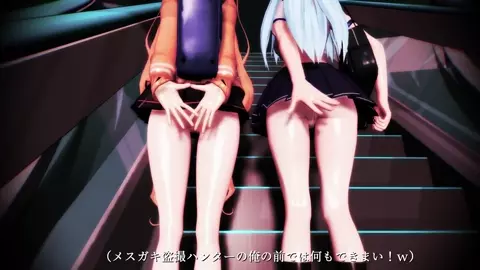 Suzuya and Murasame Footjob