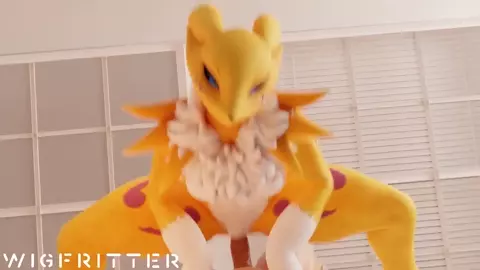 Renamon Riding - Wigfritter