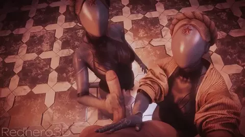 [4K] The Twins (Atomic Heart) Ballerina [Redhero3D]