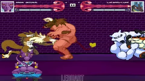 Bara Beerus X Versatile Lucario [MUGEN #6]