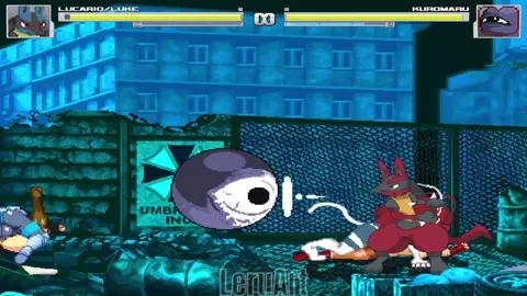 Versatile Lucario X Kuromaru [MUGEN #8]