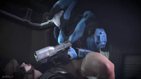 [AnKhajiit] Kat Riding a Trooper