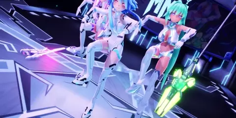 Neptunia Hyper Concert - Samsara | White Heart, Green Heart, Purple Sister