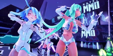 Neptunia Hyper Concert - Samsara | White Heart, Green Heart, Purple Sister