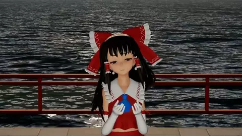Reimu strip in the sun's rays