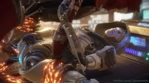 Ash's unexpected visitor (Revenant). [Dzooworks]