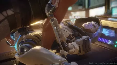 Ash's unexpected visitor. [Dzooworks]