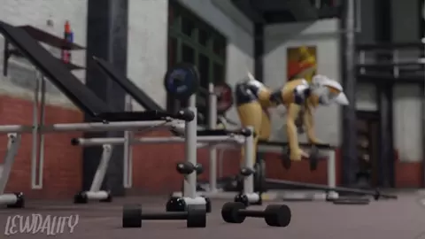 Rouge's Workout ❤ [4K] [Lewdality]