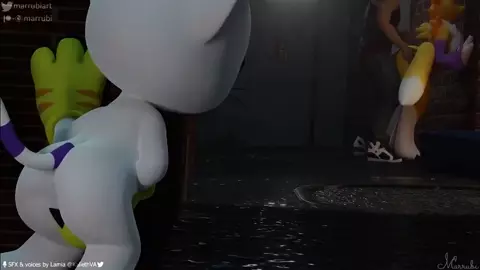 Renamon Doggystyle - Marrubi