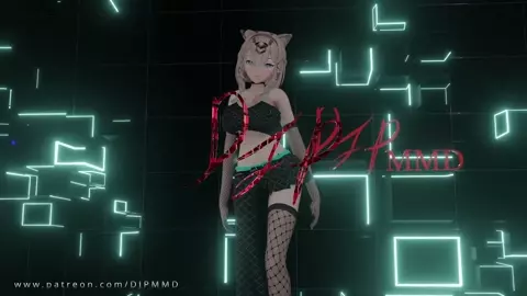 Honkai Pardofelis Snapping Blender Marvelous Designer DJPMMD 1742