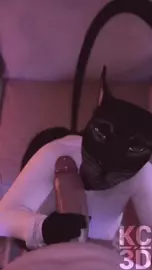 Aziya Blowjob POV - KC3D