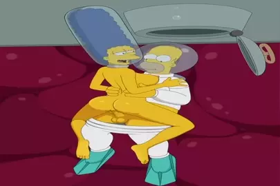 Marge and Homer (nude v2)