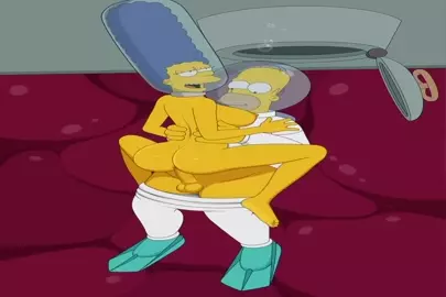 Marge and Homer (nude v1)