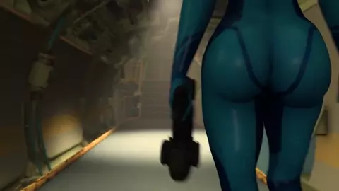 Samus Aran And Baron [ScavengerSFM]