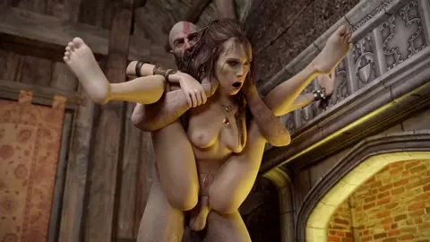 Freya And Kratos [4K] [AliceCry]