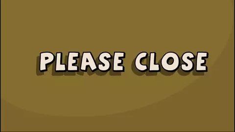 Closes the door dude