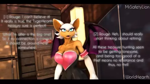 Sly Cooper x Rouge the Bat  - MrSafetyLion