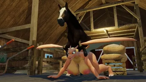 Horse breeds Charizard [ZoidAnimations]