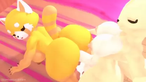 Fenneko fucking Retsuko with sound - [Leviantan581re]