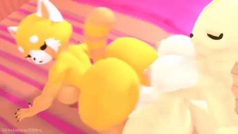 Fenneko fucking Retsuko with sound - [Leviantan581re]