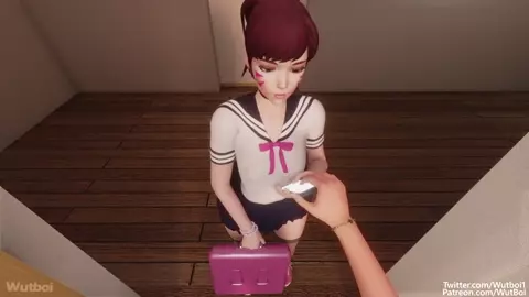 [4K] Stuck In Detention With D.Va [Blacked][Wutboi]