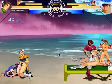 chun-li futa team vs chris & kisara