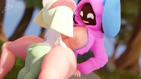 Futa Kirlia x Koko - AdrianDustRed