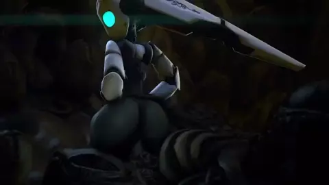 Drossel Riding Xenomorph - AdrianDustRed