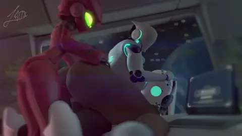 Futa Scarlet Rain & Drossel DP Haydee - AdrianDustRed