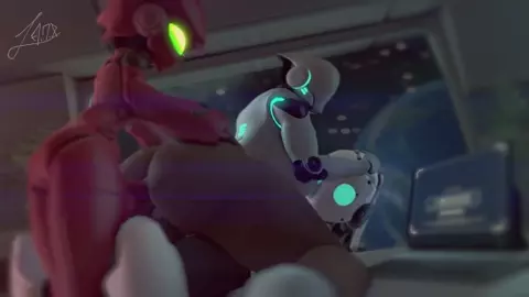 Futa Scarlet Rain & Drossel DP Haydee - AdrianDustRed