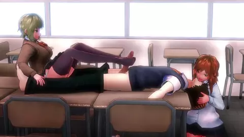 Shadow-kun who loses to JK's footjob