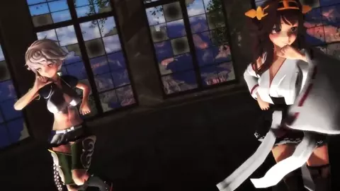 Hi-Fi Raver Unryuu and Kongou (Kuro@Vov)